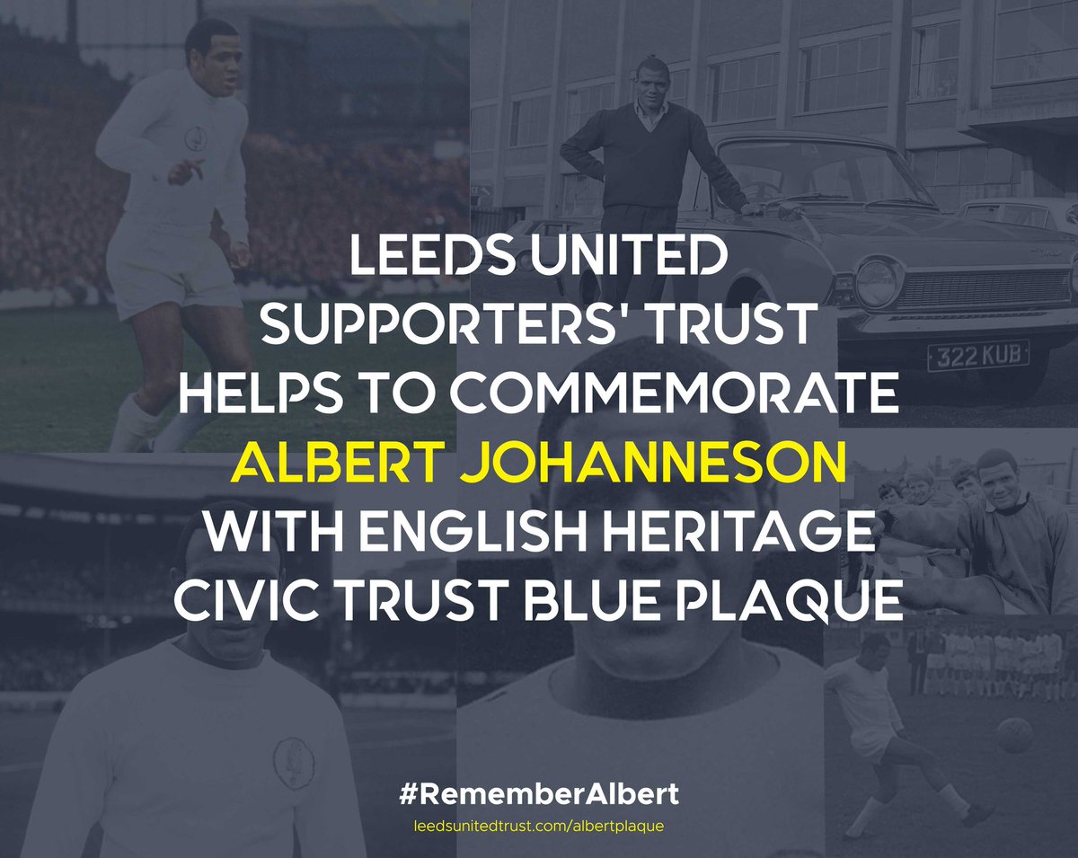 lufctrust's tweet photo. A very busy day ahead for the Trust!
Outside Elland Road we will be supporting @LUFCFoodbank before kick-off tonight
Inside, we are on the pitch at half-time as part of the unveiling of the Albert Johanneson English Heritage Civic Trust Blue Plaque
#RememberAlbert https://t.co/KgqlaTggwk