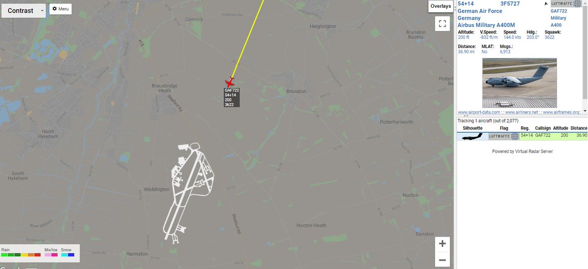 AvEcuadorRT's tweet image. RT @rocketron101: #avgeek #PiAware