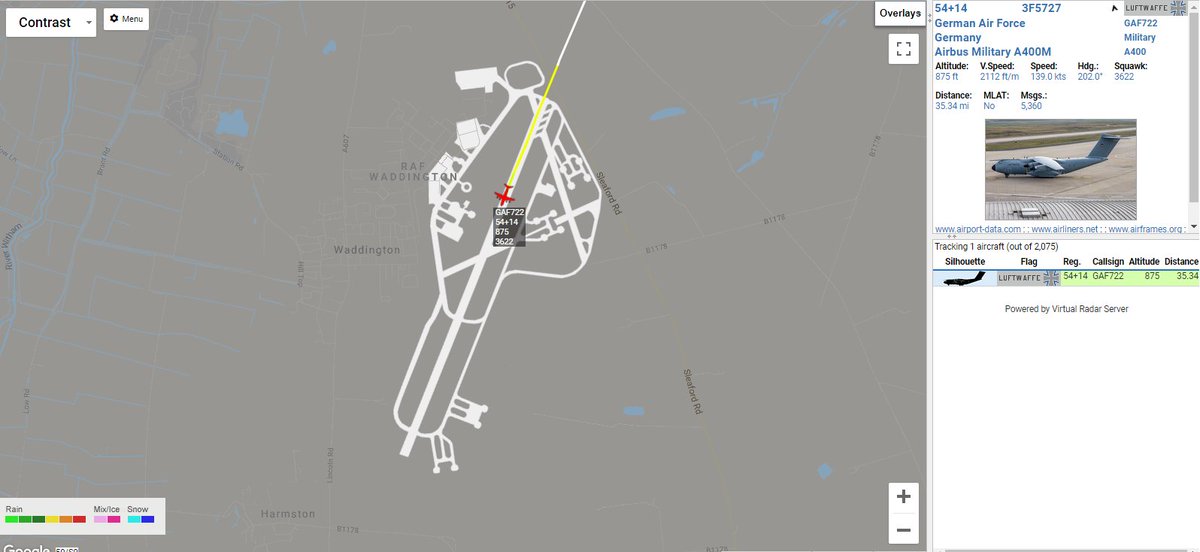 AvEcuadorRT's tweet image. RT @rocketron101: #avgeek #PiAware