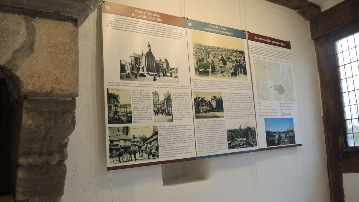 L'Hôtel des Ducs de Bretagne, haut lieu du patrimoine briochin, ouvre ses portes au public. L'exposition "Le cœur de ville à travers les âges" est visible dès ce week-end avec des visites commentées. #Patrimoine #SaintBrieuc