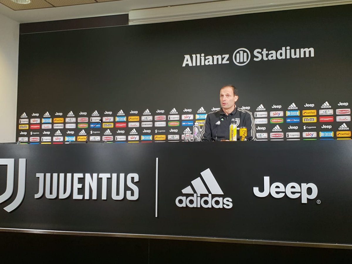 Questa è l'ultima risposta di Allegri nella conferenza stampa 🎙 pre #BolognaJuve . Report fra poco su http://Juventus.com