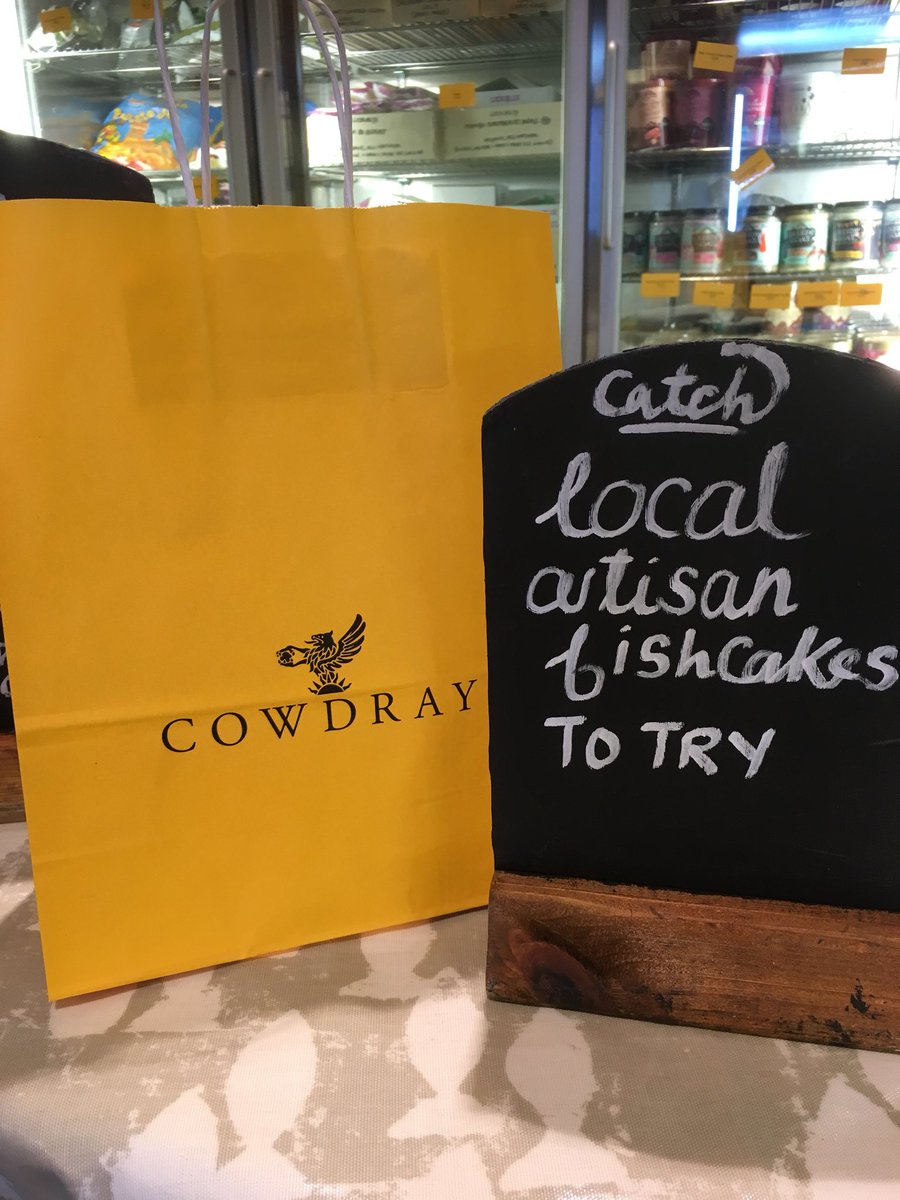 catchff's tweet photo. We are thrilled to kick off 2019 with an instore tasting @CowdrayFarmShop with our range of locally made fishcakes &amp; fishfingers using #sustainable #fish from the #southcoast #workingacross #sussex &amp; #Hampshire https://t.co/UhOavEHSqK