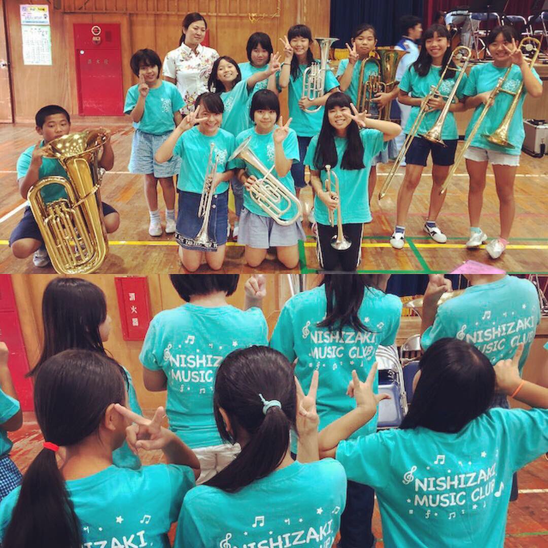 プリント専門店 Seabow 沖縄県 K 様から作成した オリジナルtシャツ の写真を投稿して頂きました 沖縄 小学校 吹奏楽部 部活 学割 Printstar オリジナルtシャツ プリント Tシャツ クラt Seabow Ryukyuprinters T Co Extz7df14r