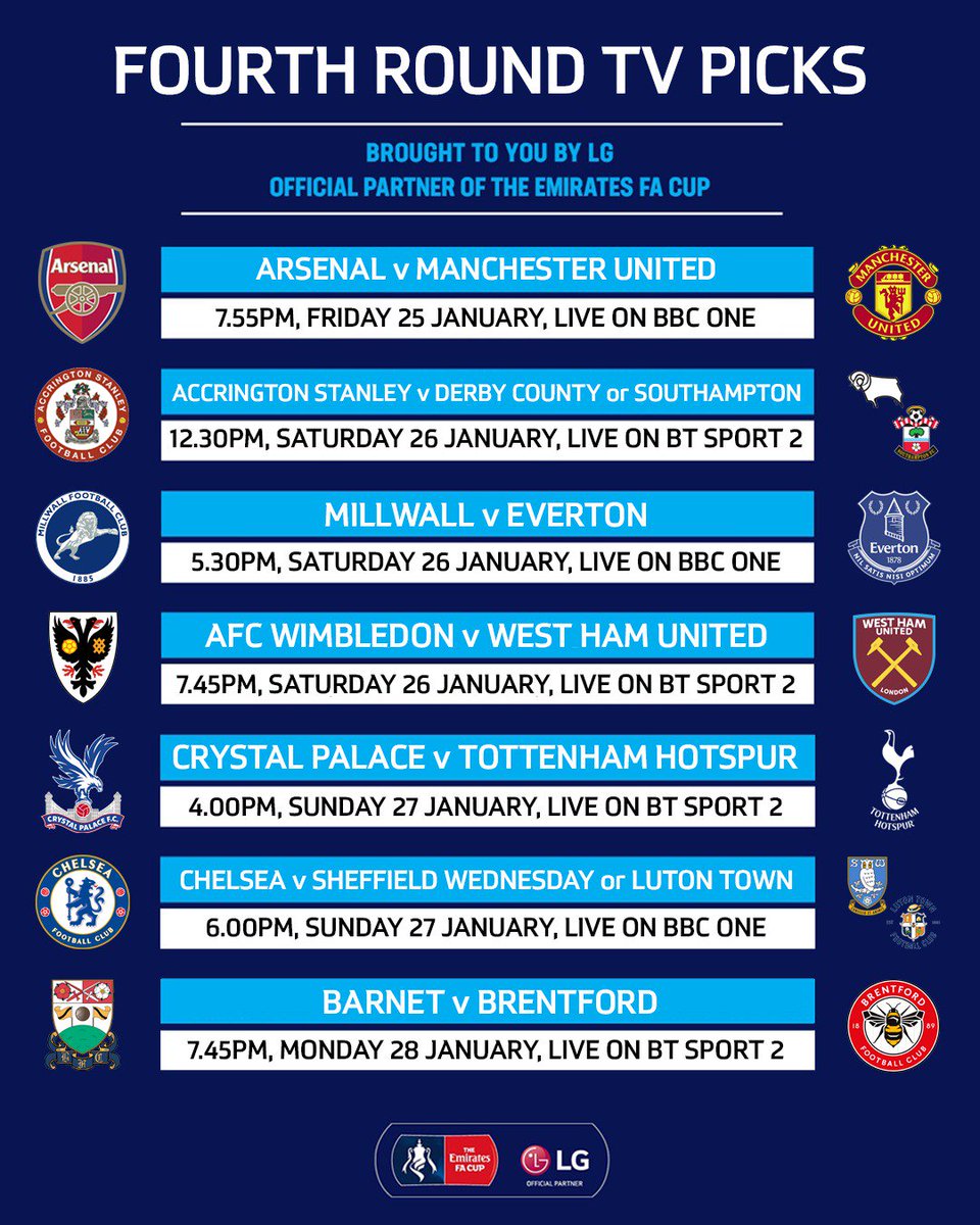 EmiratesFACup's tweet image. 📺👀