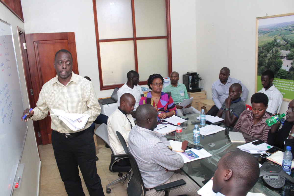 Mr. Daniel Kyobe, General Manager for <a href="/tomosiconstrn/">Tomosi Construction</a> presents the Unit's new commitments and goals for the new year 2019 to <a href="/tomosigroup/">Tomosi Group</a>'s Directors and staff. @Odrek_Rwabwogo 
#MadeInAfrica