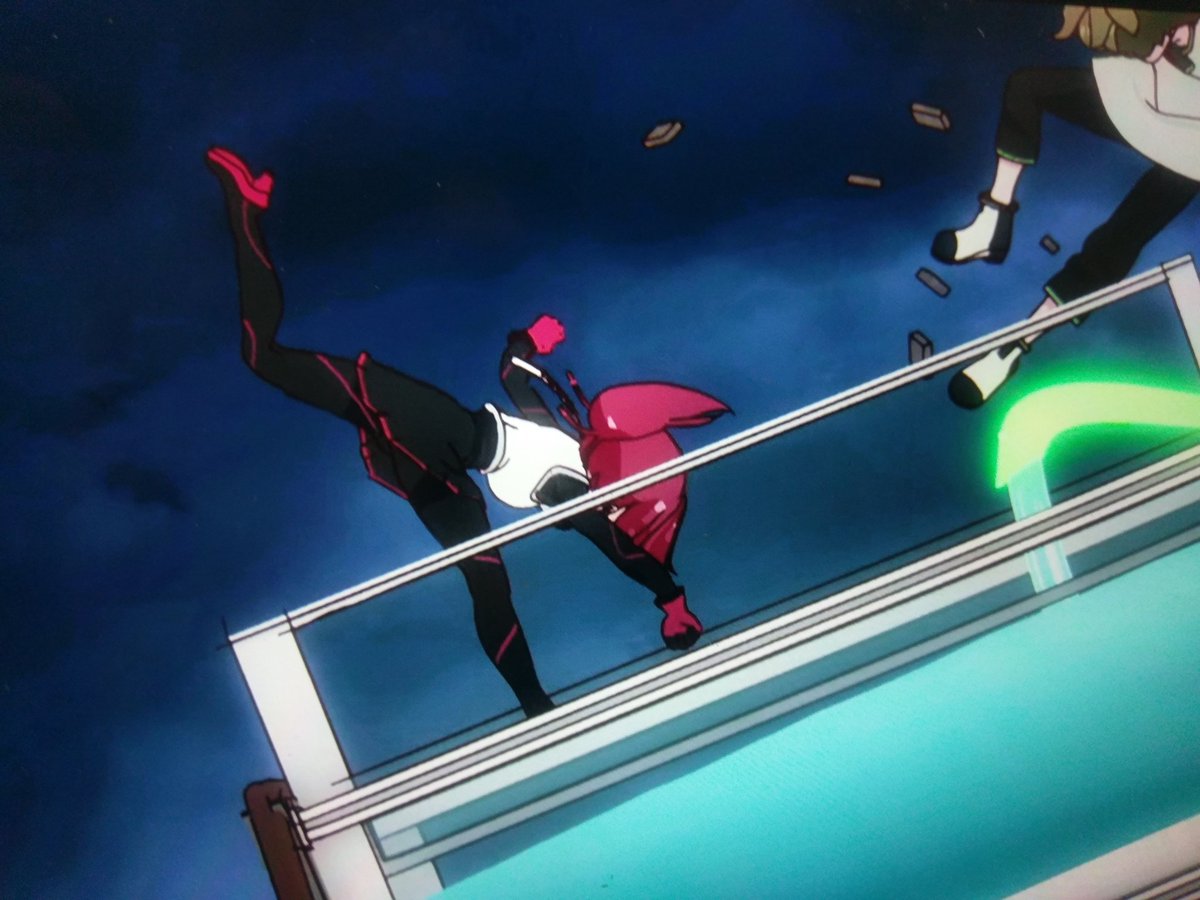 くまぞう A Twitter ケムリクサ1話でりんが水の中から現れたわかばを攻撃 けものフレンズ1話のサーバルがセルリアン 大 を倒すシーン ケムリクサ けものフレンズ