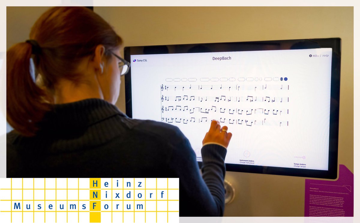Sonycslparis Everyone Can Compose Music In The Style Of Bach When Playing With Sonycsl Deepbach Currently Showcased At The Heinz Nixdorf Museumsforum Hnf In Paderborn The World S Biggest Computer Museum