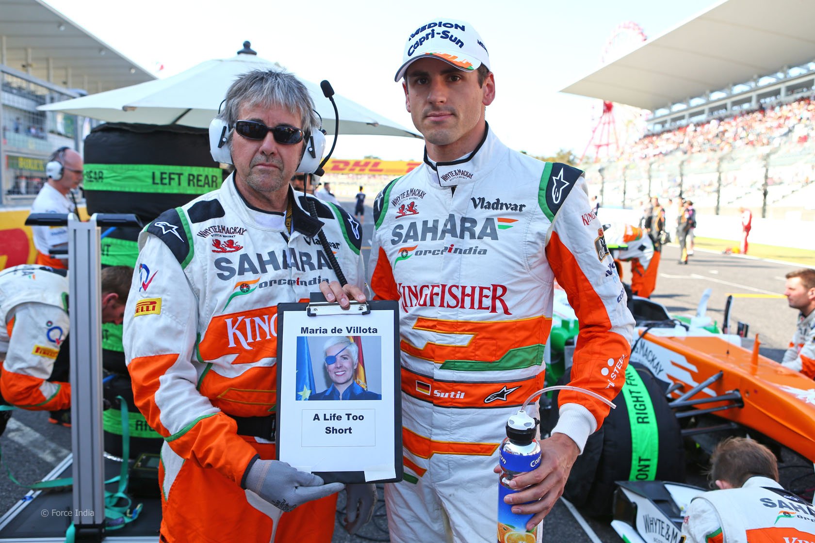 Happy Birthday ! Today Adrian Sutil meets 36 years   