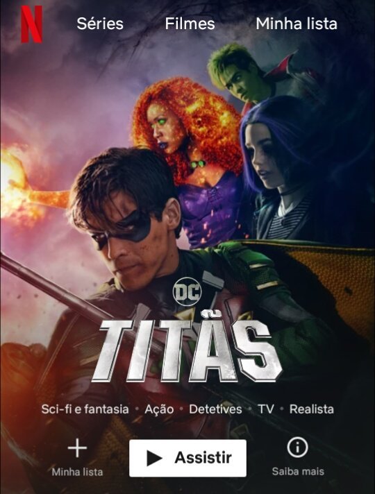 Titans Série - onde assistir grátis