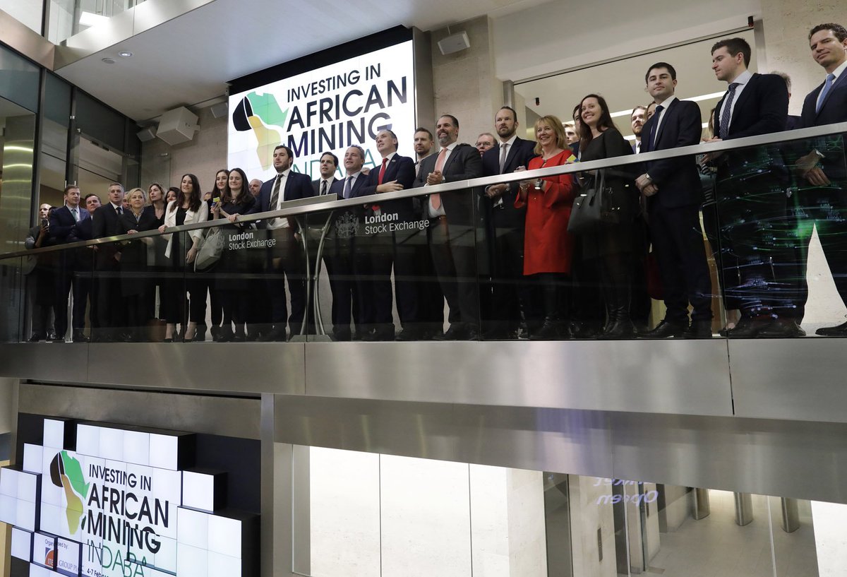 itegroupplc's tweet photo. Our CEO Mark Shashoua today opened the market at the London Stock Exchange to celebrate the 25th edition of @MiningIndaba the largest mining investment event in the world. Congratulations to the Mining Indaba team! #MiningIndaba2019 @LSEplc https://t.co/xFdInZgiVz