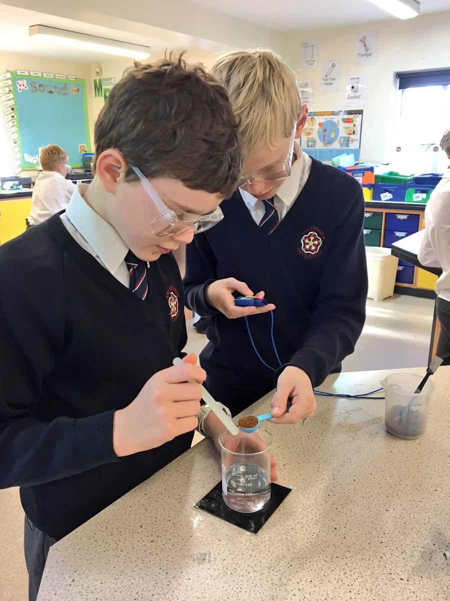 KESBathJunior's tweet photo. Year 6 have been investigating which materials dissolve in water. #KESScience https://t.co/TFQrFDizHo
