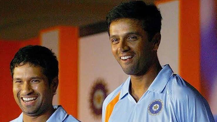 Sachin Tendulkar S Tweet Wishing Rahuldravid A Happy Birthday