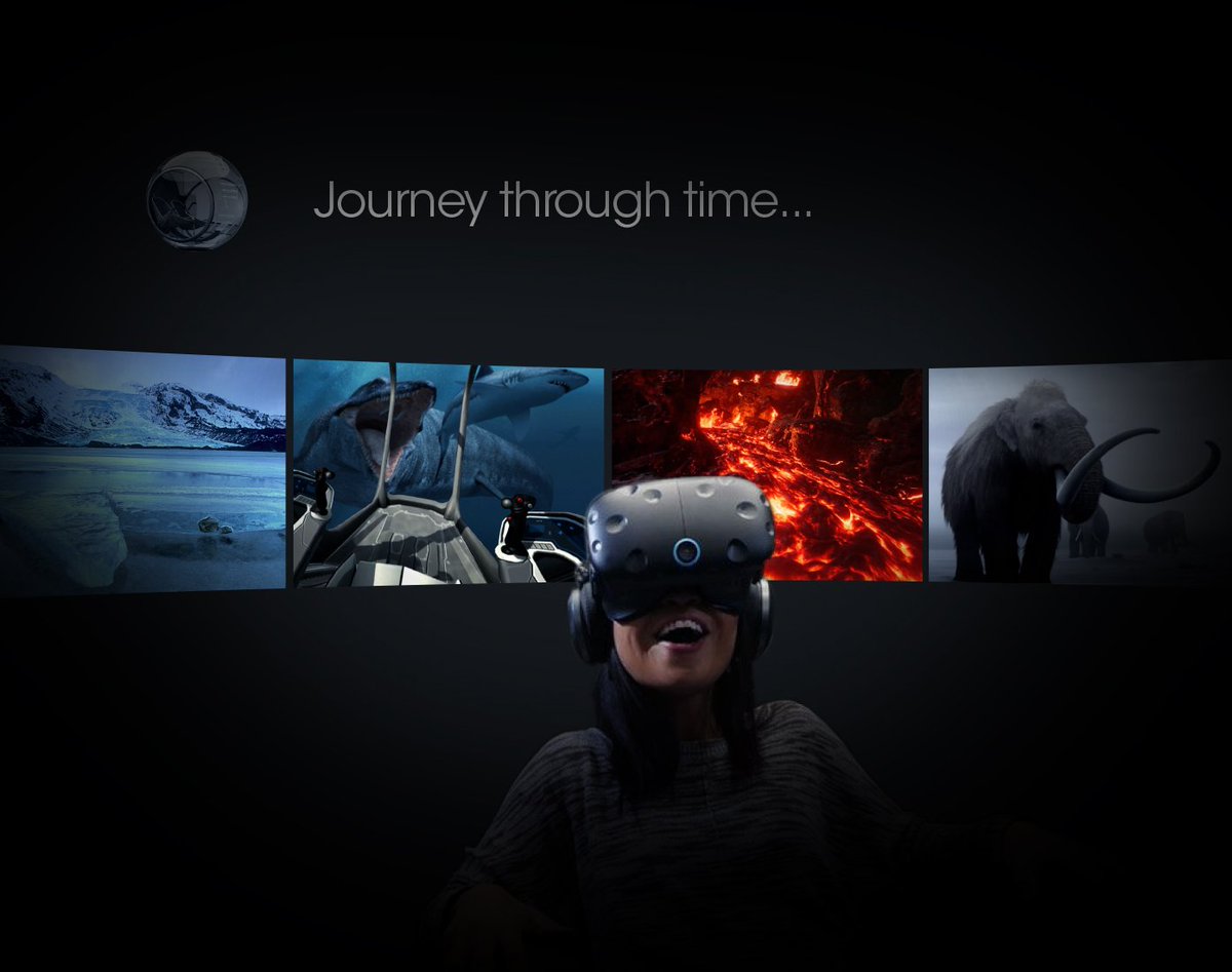 Jam_AR_VR's tweet photo. We're building a #VirtualReality #TimeMachine for the National Museum Wales! Delighted to be awarded the contract to create an immersive #VR ‘Journey Through Time’ right back to Earth's geological origins. #WatchThisSpace #Museums #Heritage @amgueddfacymru @Museum_Cardiff https://t.co/QLNoYAULwu