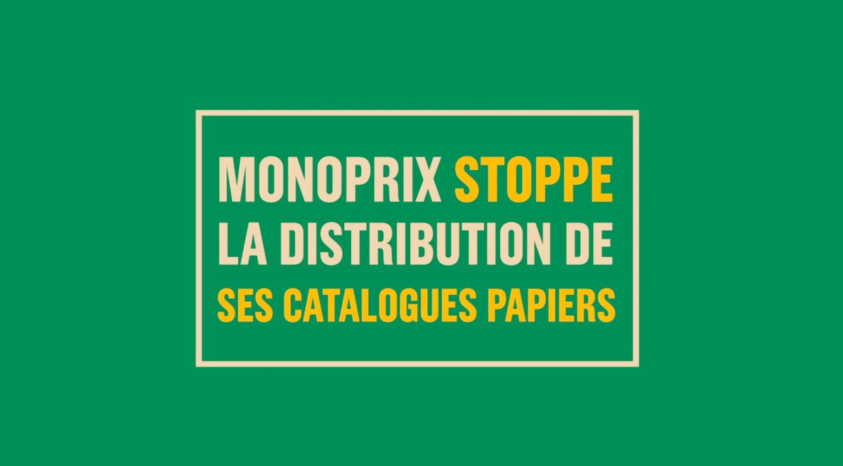 Monoprix tweet media