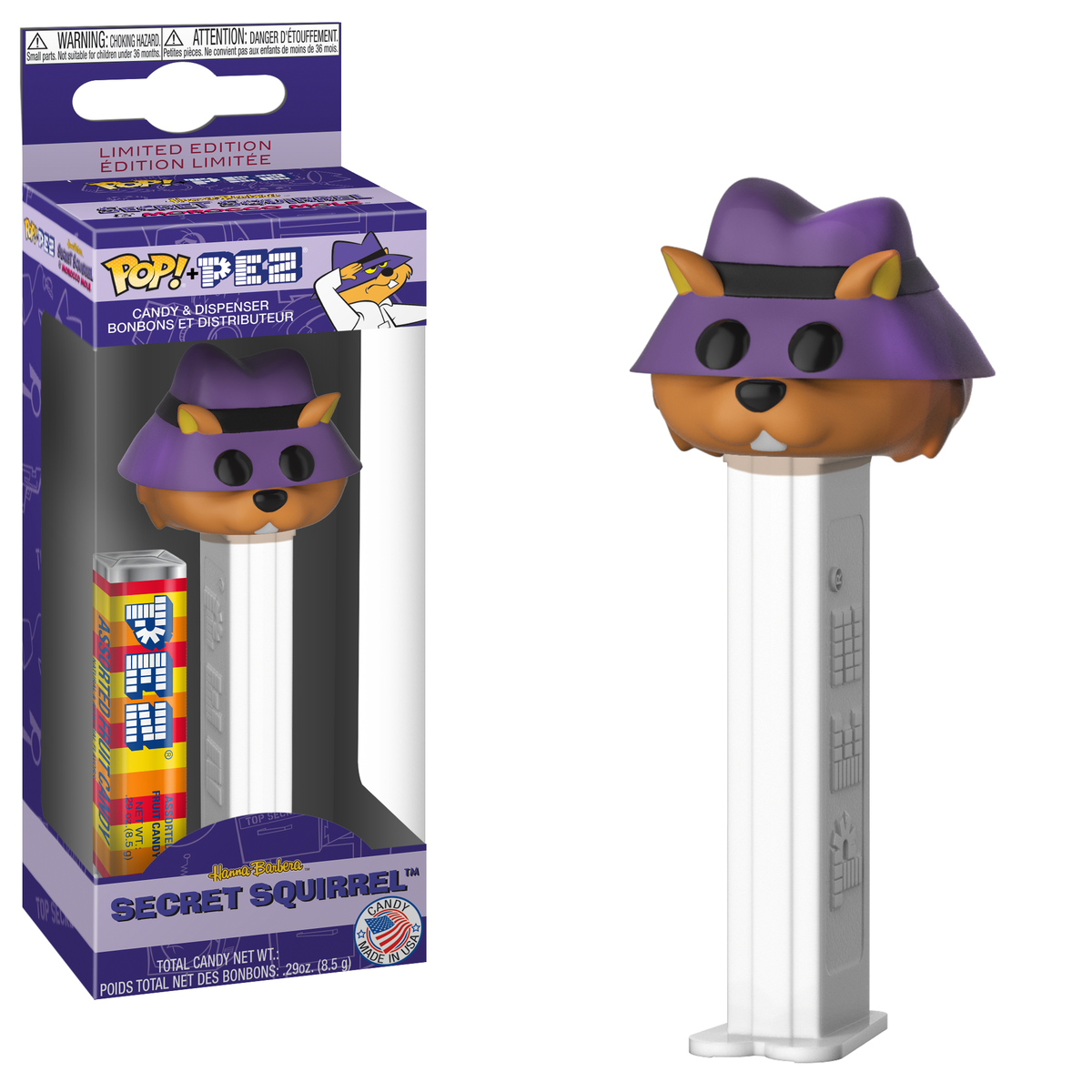 Funko's tweet photo. RT &amp; follow @funko for the chance to win a Secret Squirrel Pop! PEZ! @PEZCandyUSA https://t.co/sg0Cwkr5Pf