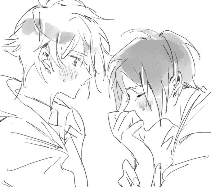 【いおりく】手にキス 