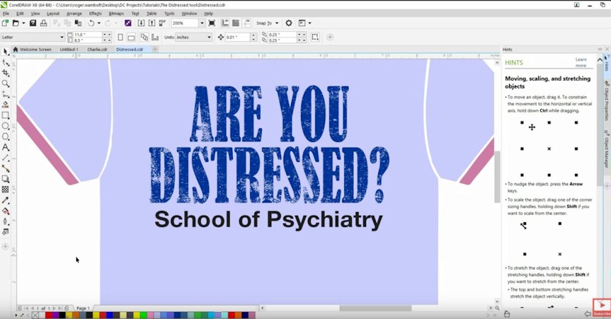 corel_corp's tweet photo. Make your text more interesting! See how you can create a distressed look with this easy tutorial! https://t.co/AipAXBo9Od #TextEffect #DistressedEffect #CorelDraw #PhotoEditing #Corel https://t.co/iYMYqsmmQv