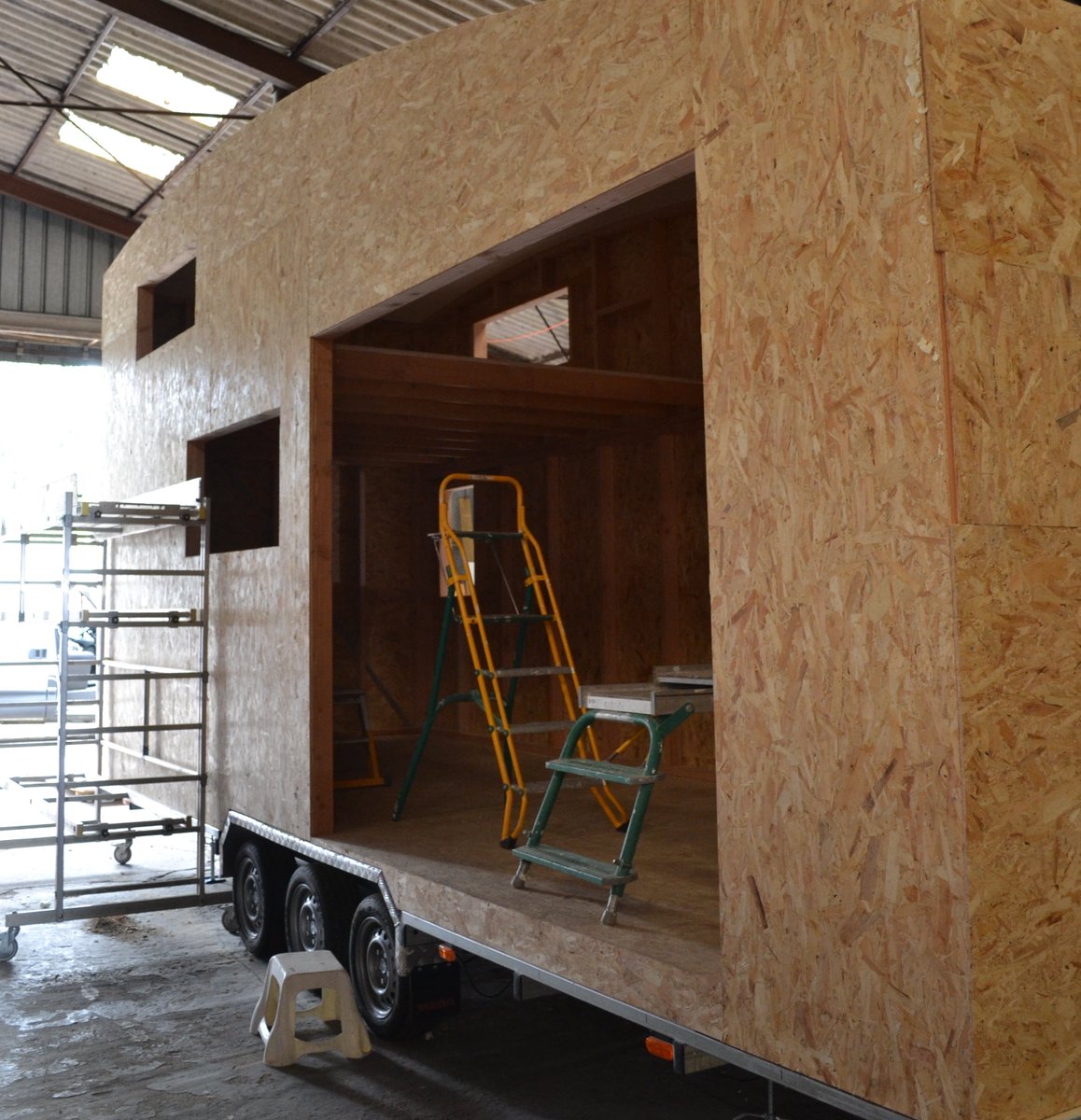 Spectrum4Media's tweet photo. Well, it wouldn't be French 🇫🇷 without French windows. With the 2019 order books looking the healthiest they've ever been it's going to be a special year. #glamping #tinyhouse #france #2019 https://t.co/DrWNqbcaio