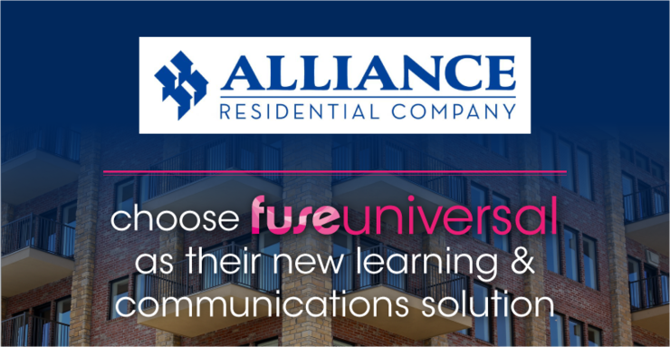 Fuseuniversal's tweet photo. We're delighted to announce that @AllianceLiving has selected Fuse Universal as their learning and communications platform. Welcome to the #FuseFamily https://t.co/m4gMtzJ9dv https://t.co/SG2oluPRbC