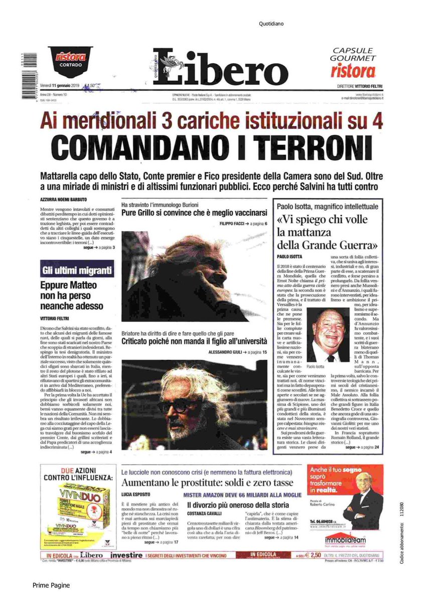 NicolaMorra63's tweet image. Quando il #pregiudizio si trasforma in #informazione...