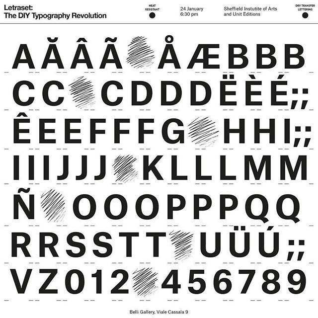 Unit Editions Repost Belli Gallery Image And Pamela Dust Text Very Excited To Be Going To Milan For The Opening Of Shu Graphics And Uniteditions Exhibition Letraset The Diy Typography Revolution Based On