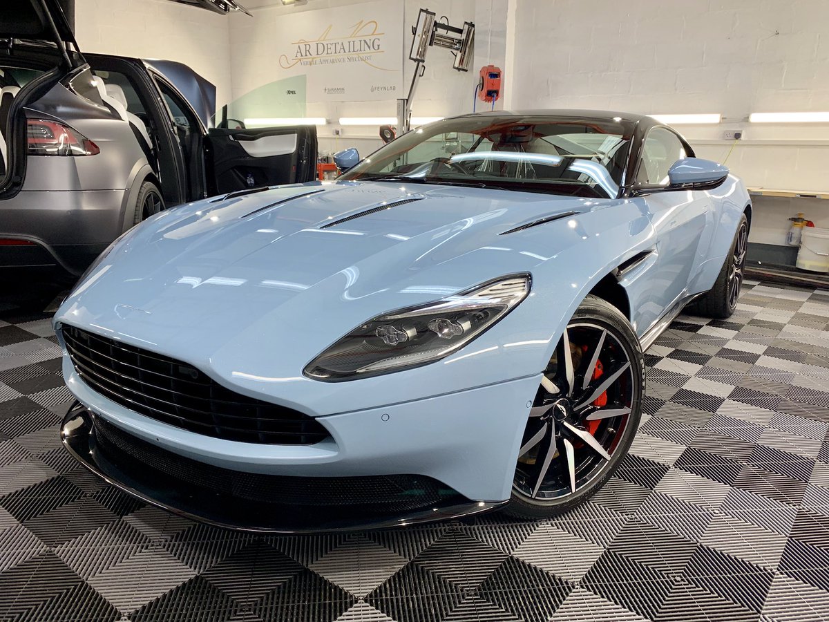 ARDetailing1's tweet photo. Aston Martin Db11 after xpel ultimate plus paint protection film to full front end. 

Interested in our services? 
Contact us via 
Email - info@ardetailing.com
Tel - 07595362949
Web - https://t.co/MKc7LlO8FR https://t.co/Oqo1sihEJL