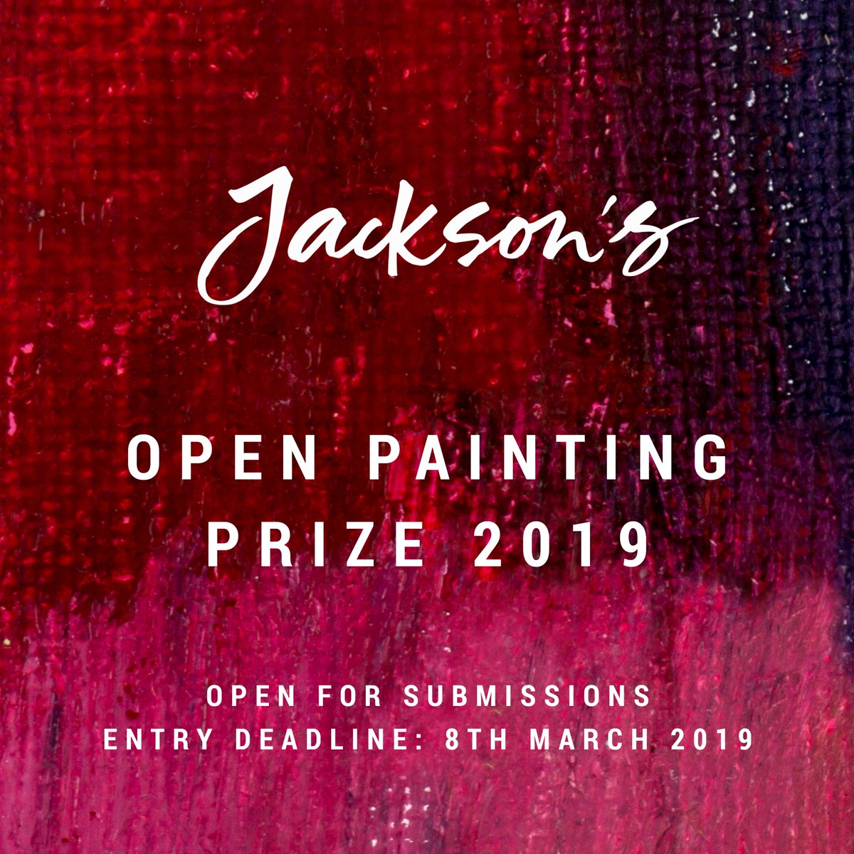 jacksons_art's tweet image. *Entries for Jackson's Open Painting Prize are now open* We're looking for original, 2D fine art works in any painting or drawing media. £10,000 in prizes, an online showcase &amp;amp; the chance to exhibit at the @AAFLondon Hampstead in May. Enter here: jacksonspaintingprize.com/overview-2019 #jopp2019
