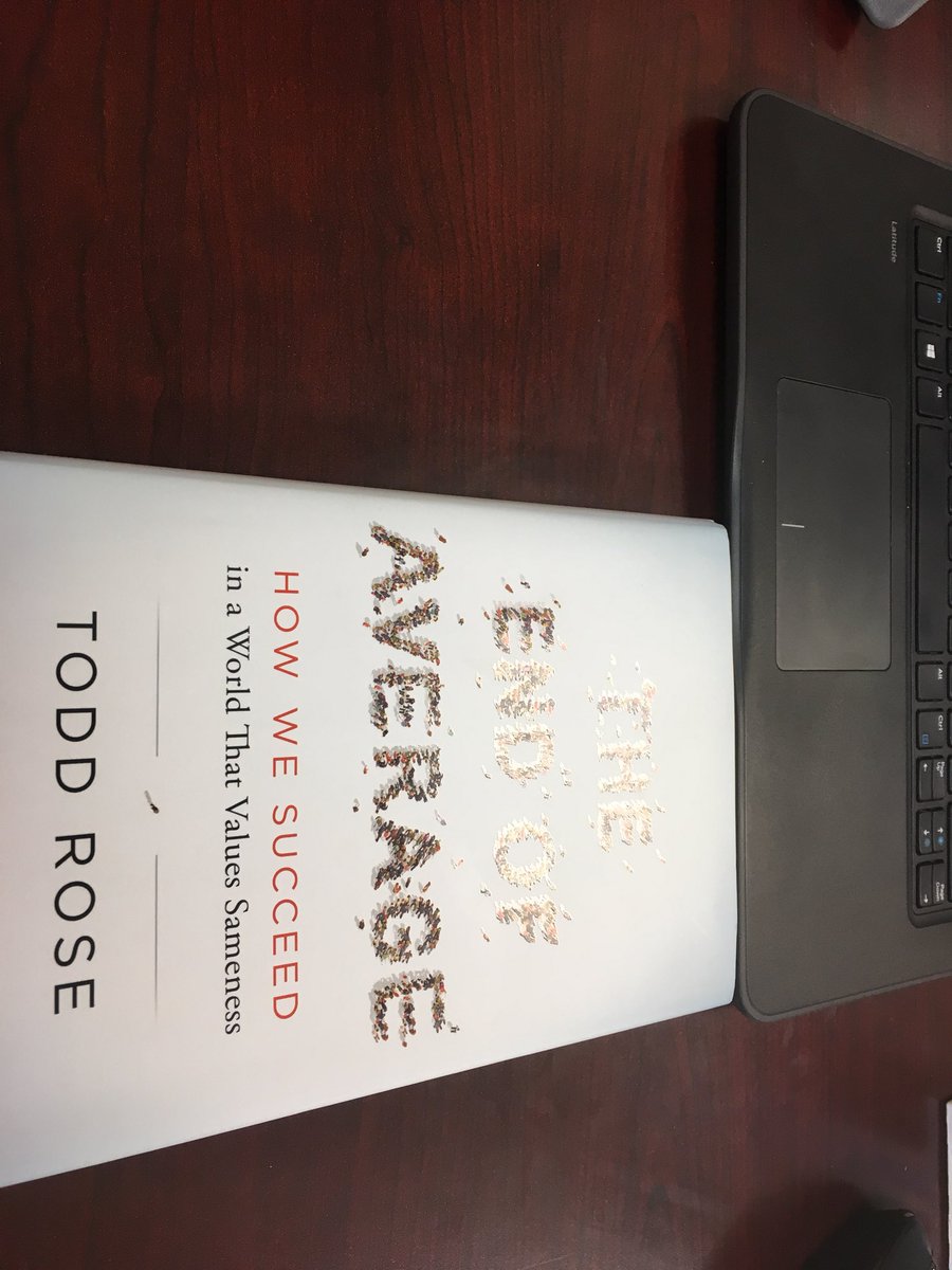 We begin our book study today with our teachers.  Focusing on not being “average” and realizing our students aren’t “average” either!