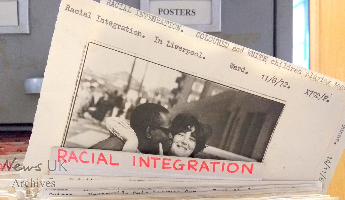 NewsUKArchives's tweet photo. Scanning some amazing negs this morning, from a sub-section of @thetimes @thesundaytimes archive filed under "Racial Integration" emotive images across 1970's Britain in #London #Liverpool &amp; #Bradford. Hope to share an real find later... #race #Multiculturalism #racialintegration https://t.co/q513G55xib