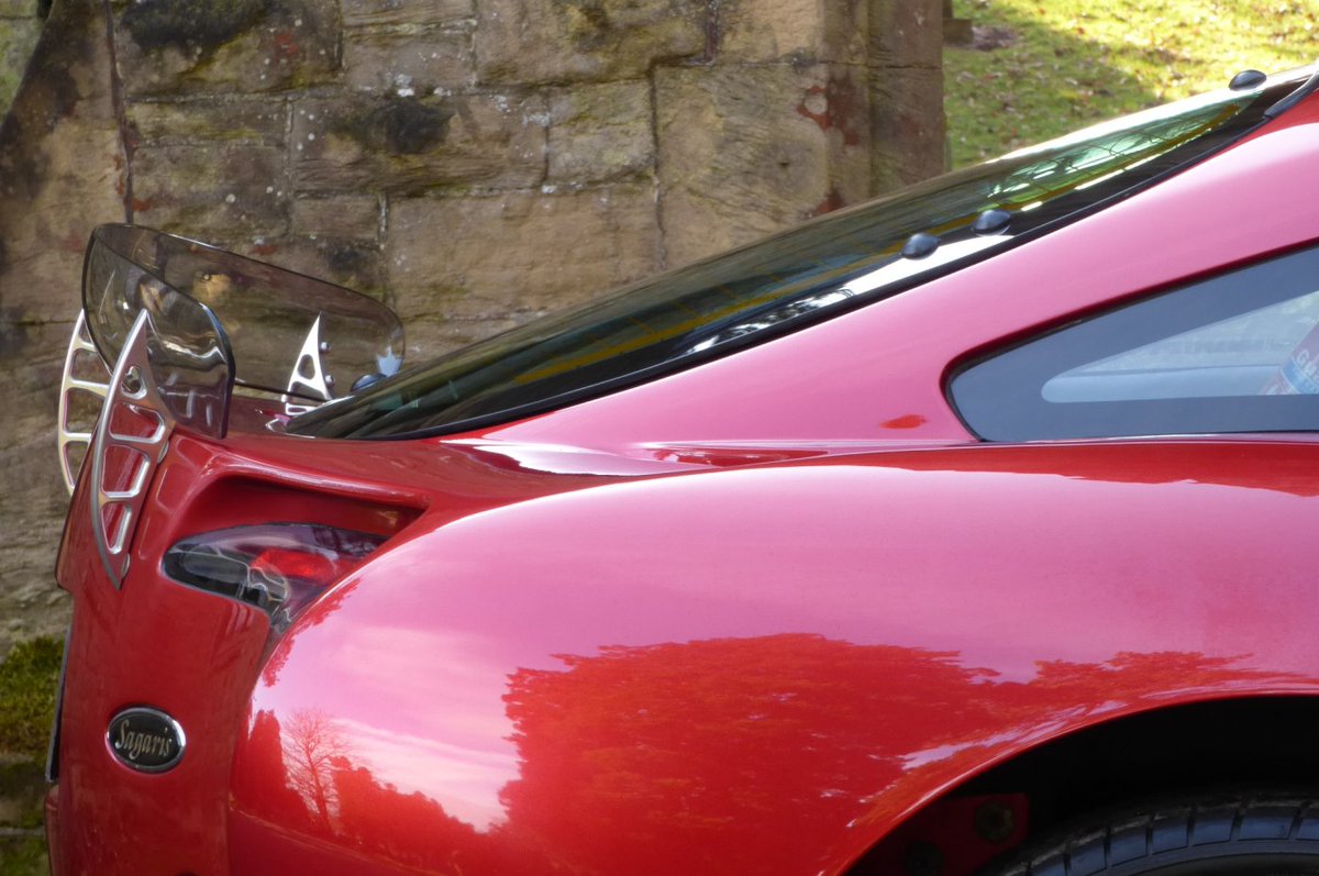 RacetechDirect's tweet photo. Our first production run of our #TVR #Sagaris rear spoiler brackets is in! Can be fitted to #T350 models too. Best of British by #RacetechDirect https://t.co/3i5iwLcuNf