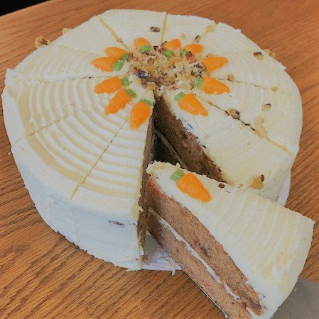 BrunchAndBrew's tweet photo. If the salad just isn't cutting it ... cake! #Baking #Carrotcake #Coffeeandcake #Ilovecake https://t.co/7GYCTXdAD4
