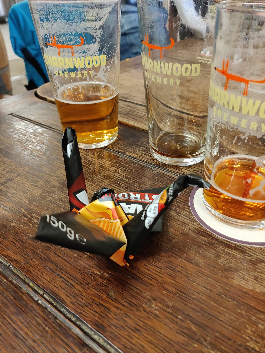 nessasmith's tweet photo. @walkers_crisps your max strong crisps are going down a treat with a pint!
Pretty impressive what we've done with your packet eh! https://t.co/KY2810kqxU