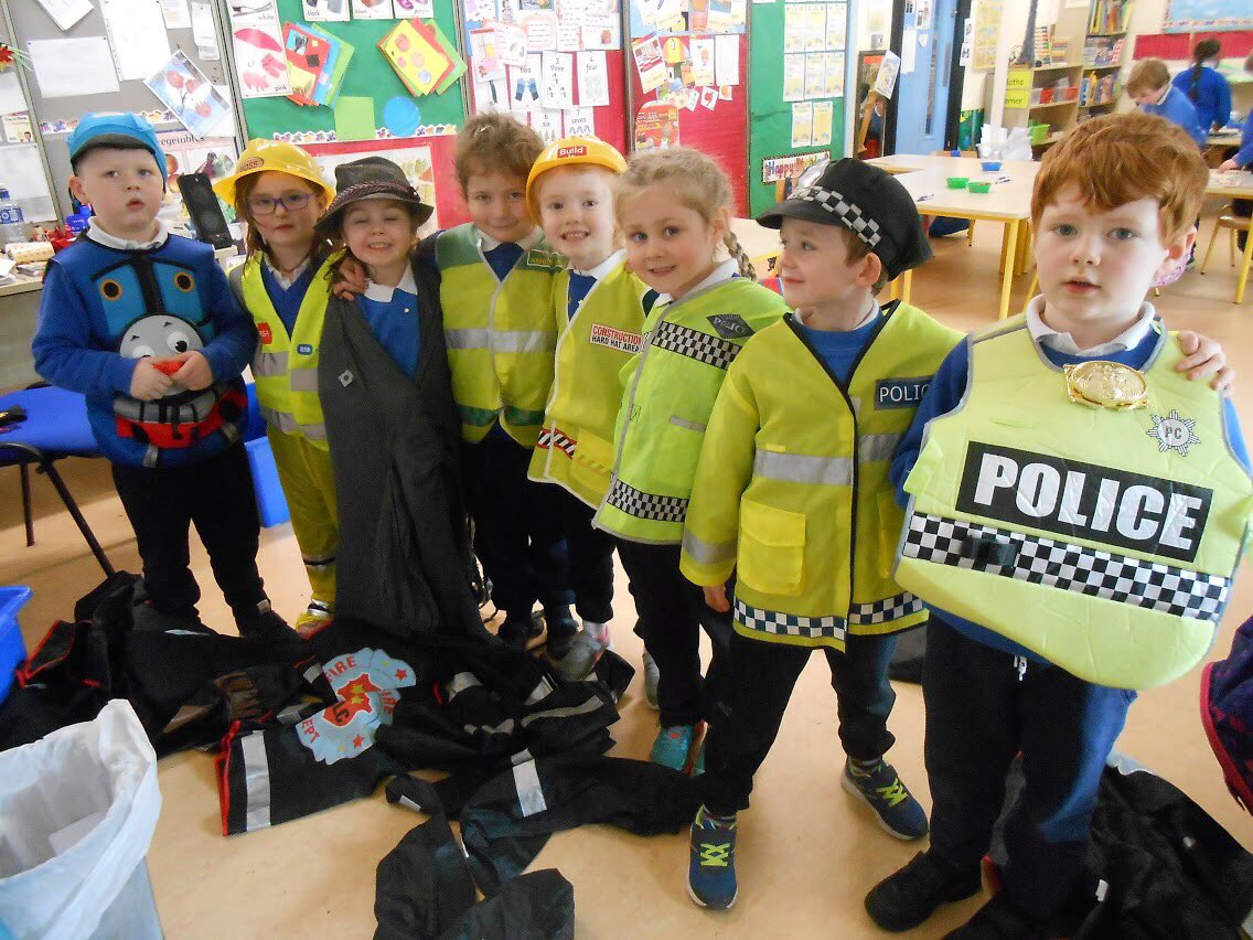 stmarysttown's tweet photo. Junior Infants were learning about the people who help them in daily life. https://t.co/GPjOdRtT0I