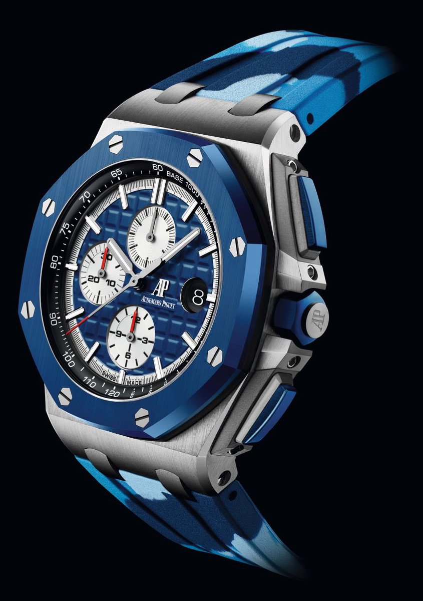 ICONH's tweet image. Speaking of camouflage, the bezel color looks great but the strap not as effective.