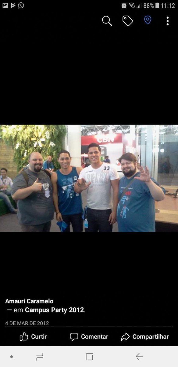 amaurijunior00's tweet photo. Eu mereço o ingresso da #cpbr12 porquê eu ia pra campus desde que o jovem nerd era gordo e eu era magro. Agora está invertido os papéis 😂 @ProgramaTech #IngressoCPBRProgramaTech https://t.co/3Zv16PEtc0