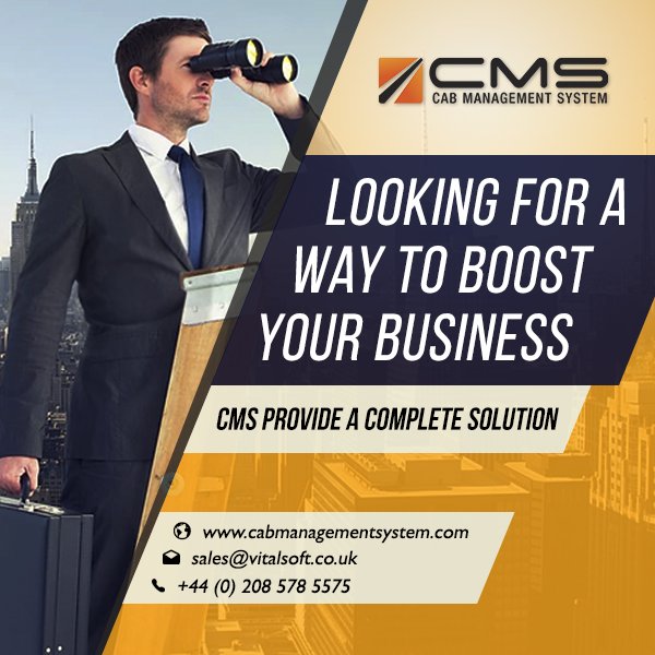 CMS_UK_OFFICIAL's tweet image. CMS will help you take your cab business to new levels. take a new start for your business in 2019!

Visit our website: cabmanagementsystem.com
or call our Support Department today: +44(0) 208 578 5575

#cabmanagement #cabservice #newventures #2019 #CMS #cabmadeeasier #taxiinuk