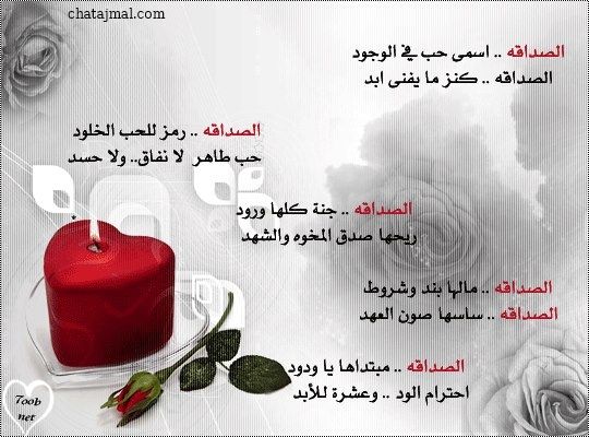 إتبع صديقك إذا توجه لطريق مُظلم،إدخل قبله وإن لزم الأمر احرق المدينه لتُضيء لهُ الطريق كُن صديقًا صامدًا أو لا تكن صديق.👭💕