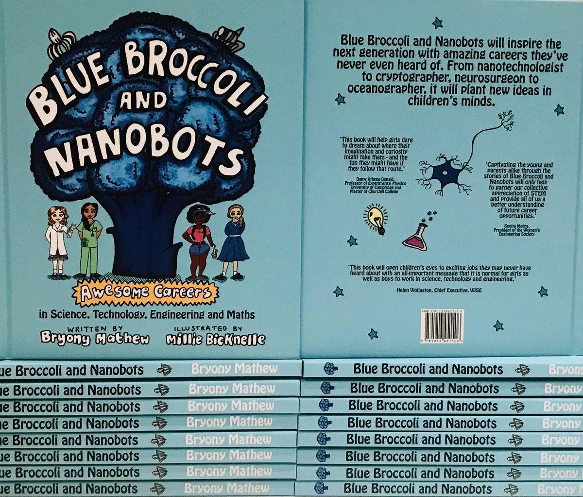 BryonyMathew's tweet photo. Delighted to see @BroccoliBook featured in the latest issue of the brilliant @theweekjunior Science + Nature. Thanks Saskia Hanson for the interview! #STEM #girlsinSTEM #womeninSTEM #futurescientist #scientist #BlueBroccoli #ChildrensBooks #STEMeducation #womeninscience https://t.co/ofqqWGSeo7
