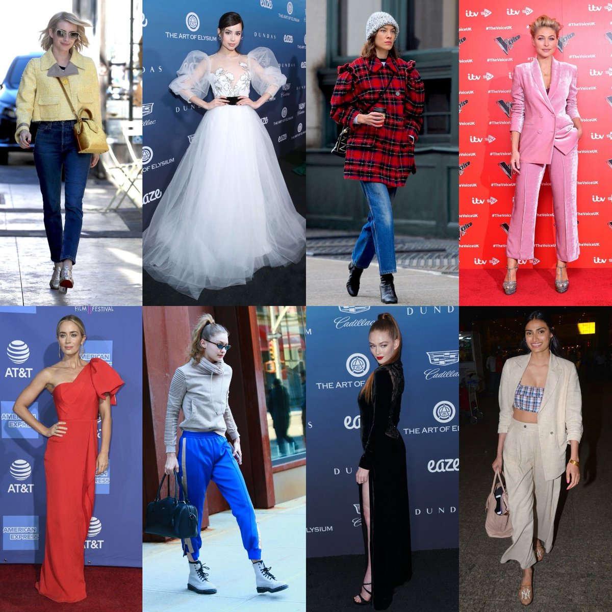 My Favorite Looks of The Week | December 30th - January 5th

zainabtravadi.blogspot.com/2019/01/my-fav…

#SofiaCarson
#AlexaChung
#AthiyaShetty
#DreeHemingway
#EmmaRoberts
#EmmaStone
#EmmaWillis
#EmilyBlunt
#GigiHadid
#LarsenThompson
#LauraHarrier
#redcarpet #streetstyle #tzsblog #indianblogger