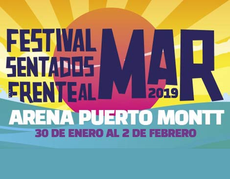 Entradas Festival Sentados frente al Mar $2.500 persona en megaticket.cl y locales Epsilon (Egaña 35) y Galería Centro Nuevo de calle Illapel