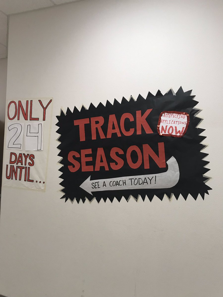 fhsgophertrack's tweet photo. Interested in competing on the track & field team?? Informational meeting Tuesday, January 15th in the gym at lunch! 24 DAYS UNTIL TRACK SEASON!! #gophertrack #trackandfield #hardworkpaysoff #FHSTrack https://t.co/kviMwl1Ch3