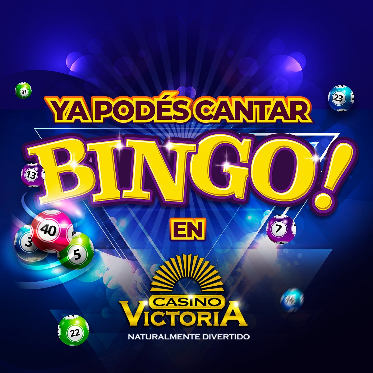 Hablamos con Martin Consiglio, gerente del <a href="/CasinoVictoria/">CasinoVictoria</a> que siguen celebrando la apertura del #BingoVictoria y promete: "Es el momento de venir a conocernos porque estamos tirando la casa por la ventana. Si cantas #Bingo antes de la bola 40, ganas 100 mil pesos" I #LaVidriera
