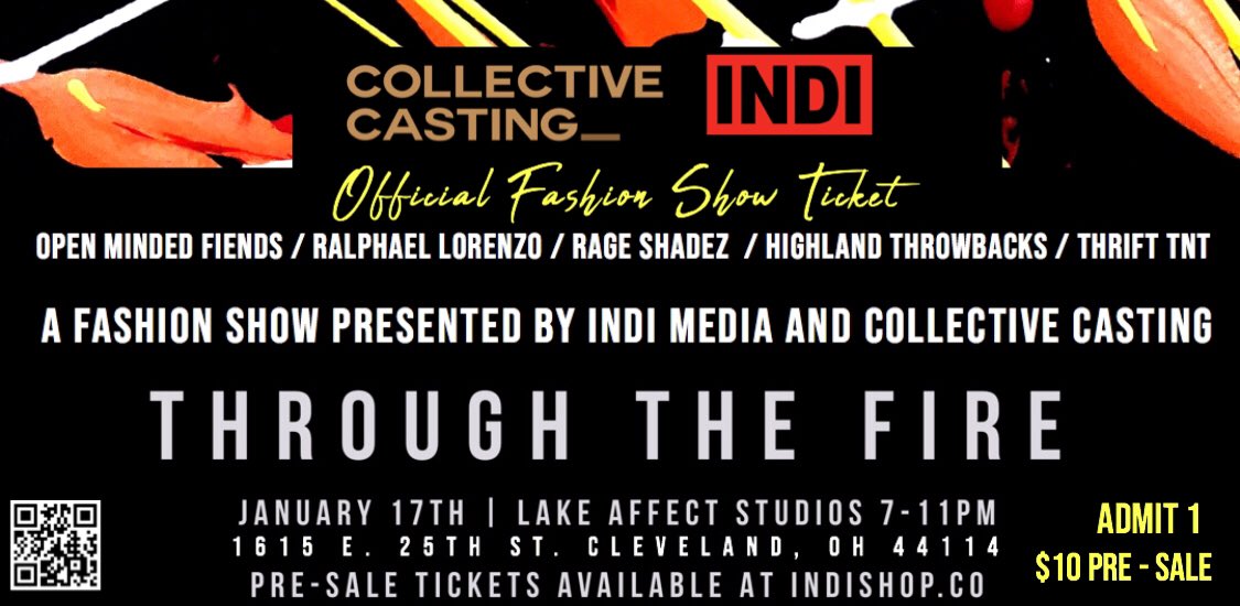 INDIMedia_'s tweet photo. Next Thursday 1/17/19 the city be fueled with so much creativity from some of my favorite musicians and creatives! I’ll be showcasing my art for the first time in Cleveland and collaborating with #CollectiveCasting for our fashion show releasing new one of a kind INDI designs 🥰 https://t.co/orYJe7jzD0