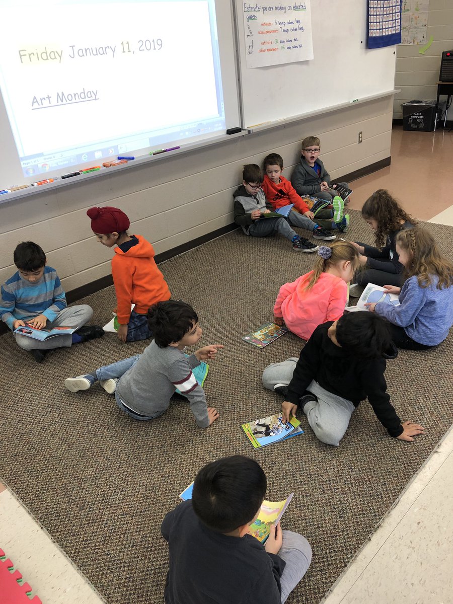 Starting the day of right- with a good book!