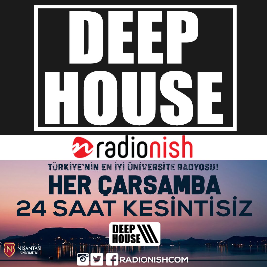 Her Çarşamba kesintisiz Deep House müzik sizlerle!