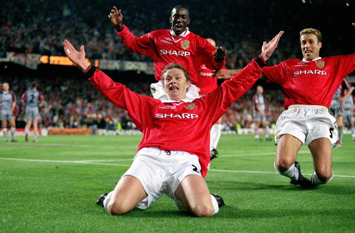 Pochettino: "I was there at the Camp Nou with my goalkeeper coach in 1999, and I remember him (Solskjaer) scoring the second goal in injury time. I shouted the goal for Manchester United because it was unbelievable, we were neutral and watching a fantastic game." #MUFC