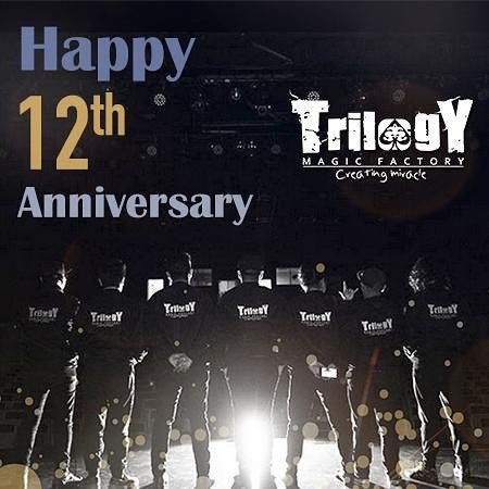 Trilogymagic's tweet photo. Today is our 12th Anniversary.. Been a long journey since we started our first magic show.. And we believe that our journey will be more magical.. Thanks for all the support, to our great team, and all our talent.
#trilogymagicfactory #12thanniversaryTM… https://t.co/uUdgJc4vAA https://t.co/s5gOZFbVsI