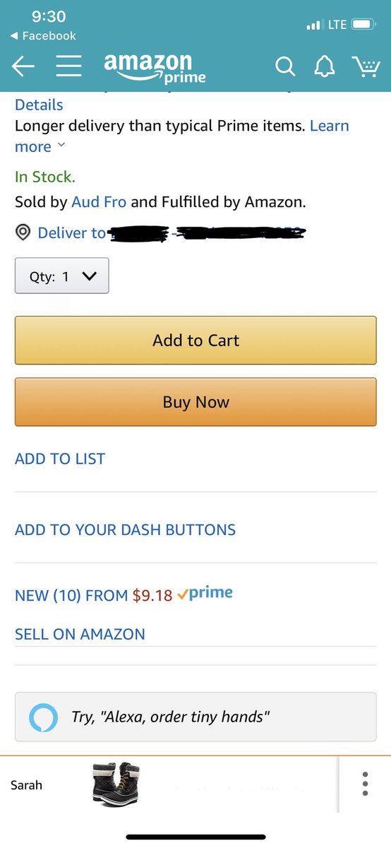 “Alexa, order tiny hands” 😂