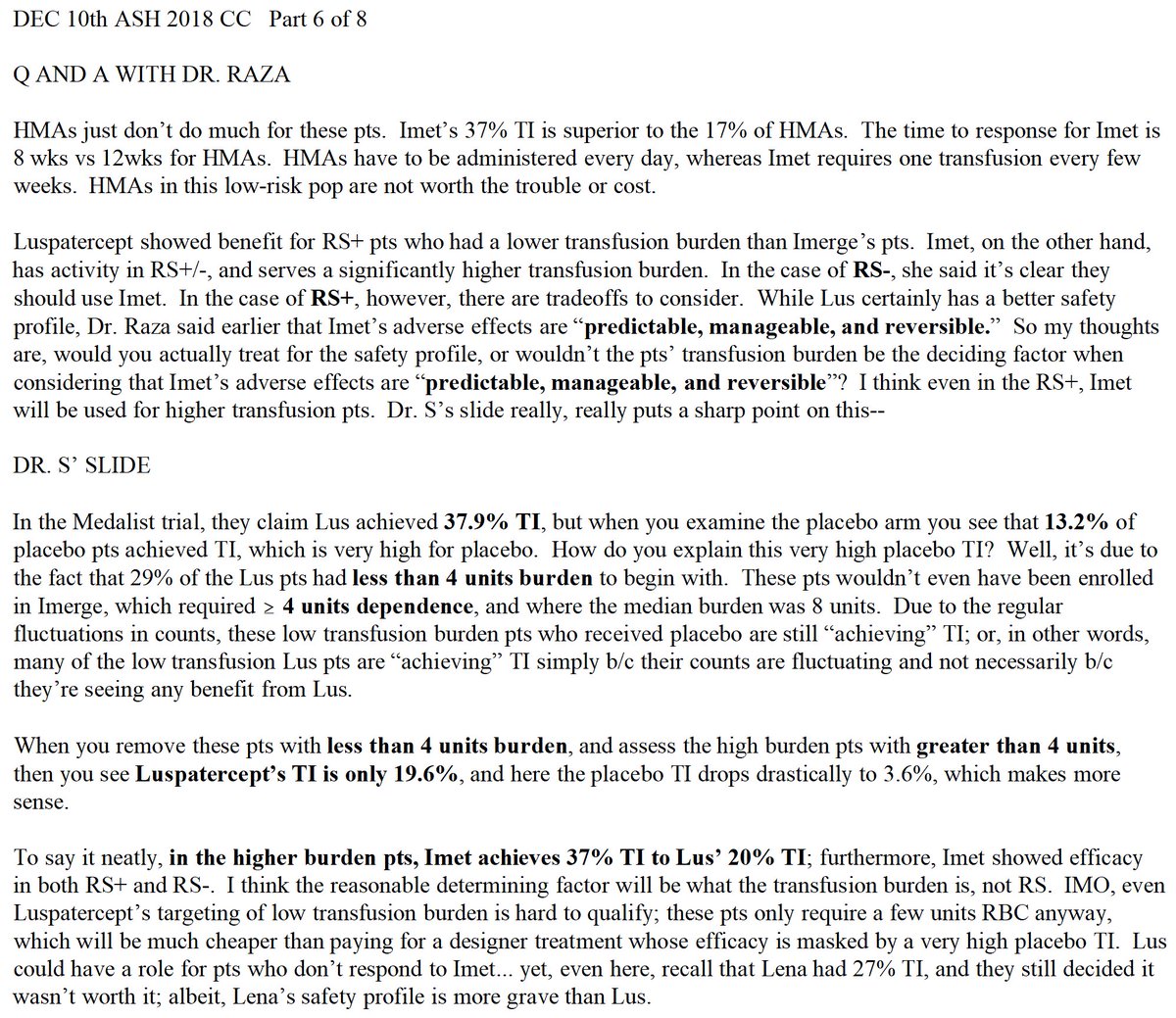 The Dec 10th ASH 2018 CC Part 6 of 8
$GERN