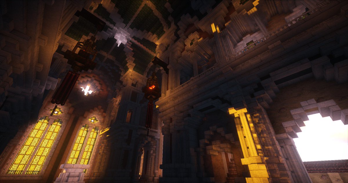 #cocricot
#conquest
#minecraft
#WeAreConquest 
#minecraft建築コミュ
【Anno project】minecraft 1.7
The interior of the monastery lobby
修道院大堂内部
 resourcepacks: Conquest+Cocricot+HalcyonDays